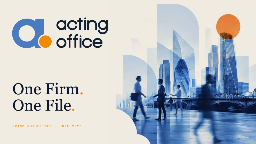 Acting Office Brand Guidelines Acting Office Brand Guidelines